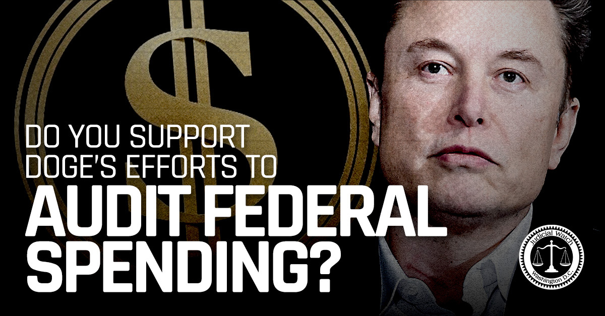 REPOST if you support <a href="/DOGE/">Department of Government Efficiency</a>'s efforts to audit federal spending! @ElonMusk