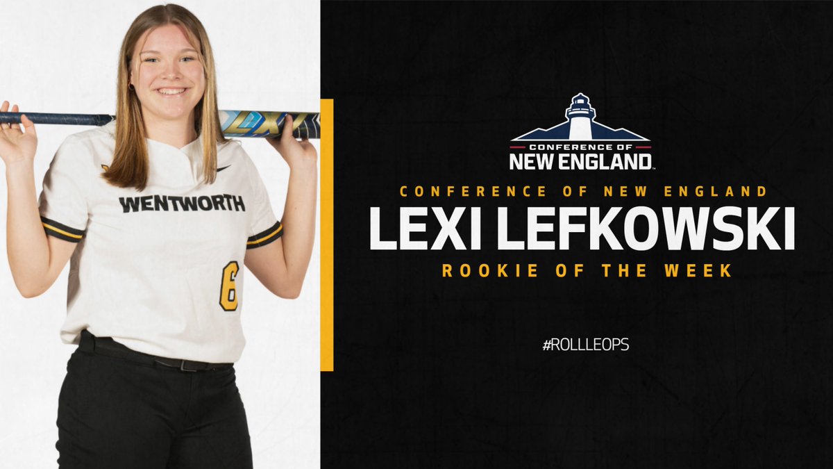 Lefkowski Named CNE Rookie of the Week 

Release ➡️ wentworthathletics.com/x/vwig0