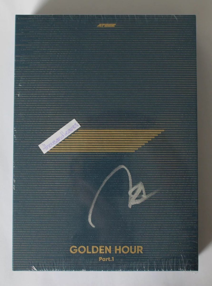 Thousandleavess's tweet photo. WTS || ATEEZ San GOLDEN HOUR PT.1 (Blue Hour ver Hello82) SIGNED + SEALED

Price
TL Shop: $100
Ebay:$110

*WW shipping; free for USA

Visit:
~https://t.co/PXp84pddFI
~https://t.co/YligBKEZ0C

#ATEEZ #에이티즈 #San  #CHOISAN #산 #ATINY #TowardsTheLight #エイティーズ #ateezineurope https://t.co/XCH28o119U