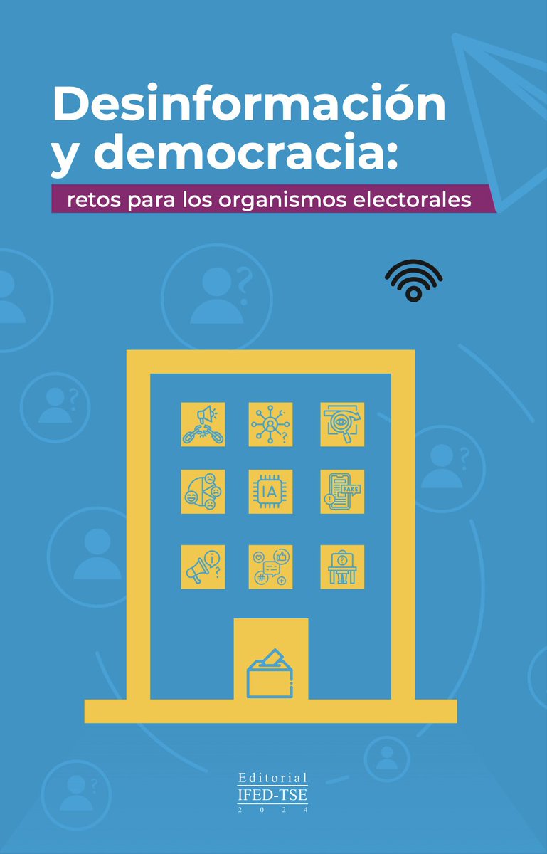 ddintorg's tweet photo. 📣 Nuevo Libro 📘📗📕
Ya puedes acceder al libro “Desinformación y Democracia. Retos para los organismos electorales”, a cargo del IFED del TSE de Costa Rica. 
#DemocraciaDigital #elecciones #IA #AI #democracia #tech4democracy #partidos #desinformación #fakenews #vote https://t.co/g5klvoA2Gl