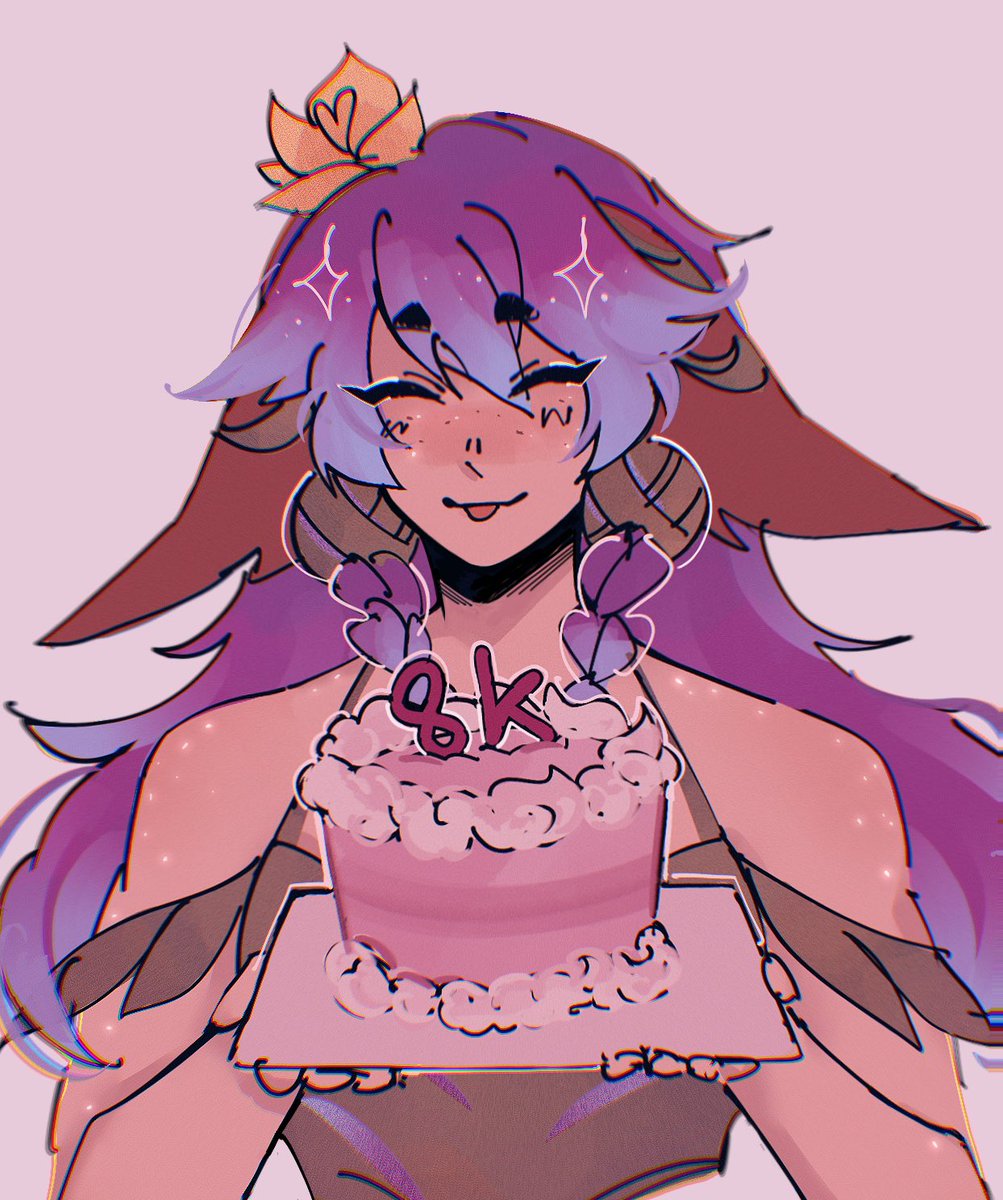 Thanks a lot for 8 followers ! 
Thank you to everyone for supporting me and leaving comments under my drawings 😸