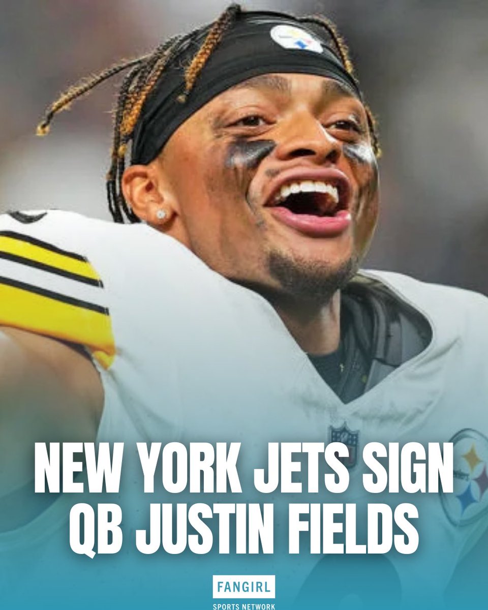 fangirlsports's tweet image. #JustinFields ➡️ #NewYorkJets