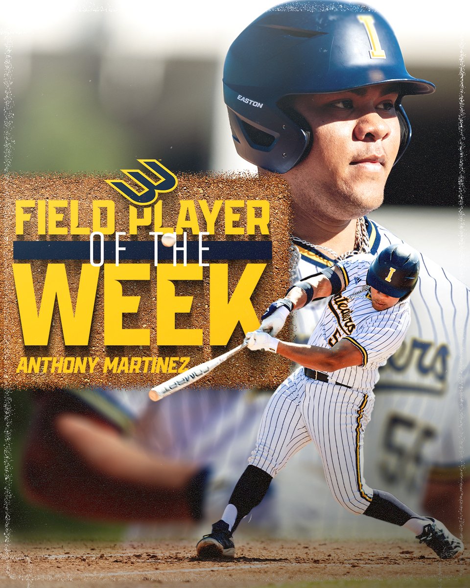 UCIbsb's tweet photo. Back at it again 👀

Anthony Martinez is your Big West Field Player of the Week, his first nod this season and third of his career!

#EatersGottaEat | #RipEm https://t.co/W4911z3csi
