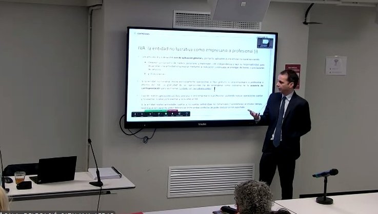 🟦Curs sobre l'IVA i entitats sense afany de lucre

Aquesta tarda, l'Hector Gabriel de Urrutia Coduras ha impartit un curs per conèixer els aspectes clau de la tributació de les entitats sense afany de lucre als efectes de l’IVA. 👏

#AEDAF #AEDAFCAT #IVA #Formació #Fiscalitat