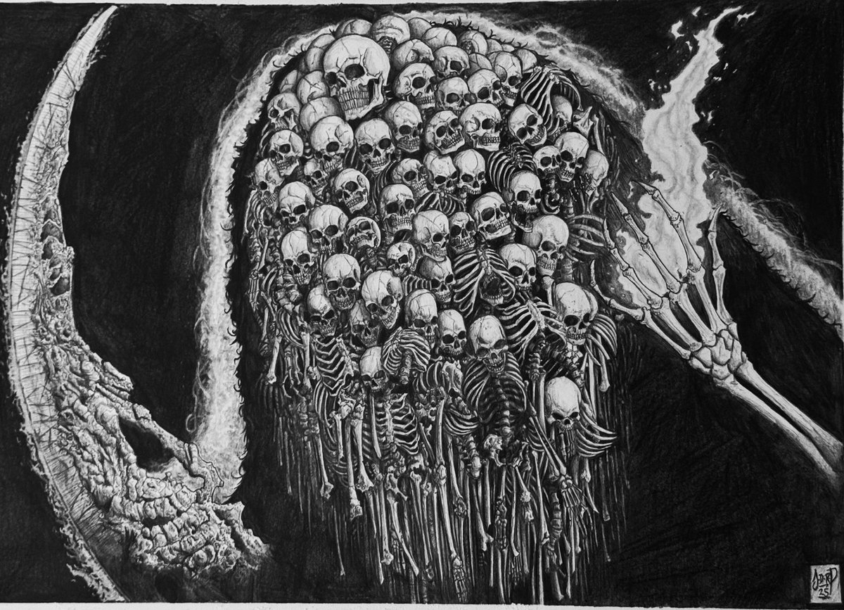 Another stab at Gravelord Nito of Dark Souls face.