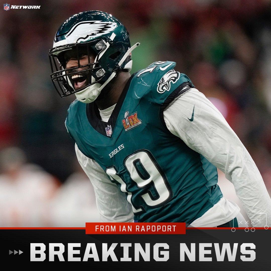 The #AZCardinals are signing #Eagles edge Josh Sweat on a 4-year deal worth $76.4M, including $41M guaranteed. Deal negotiated by Drew Rosenhaus.