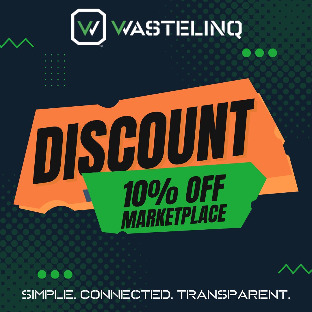 Attention existing WASTELINQ Enterprise and WASTELINQ Terralink customers!  From now until April 30th all products in Marketplace are 10% off!!