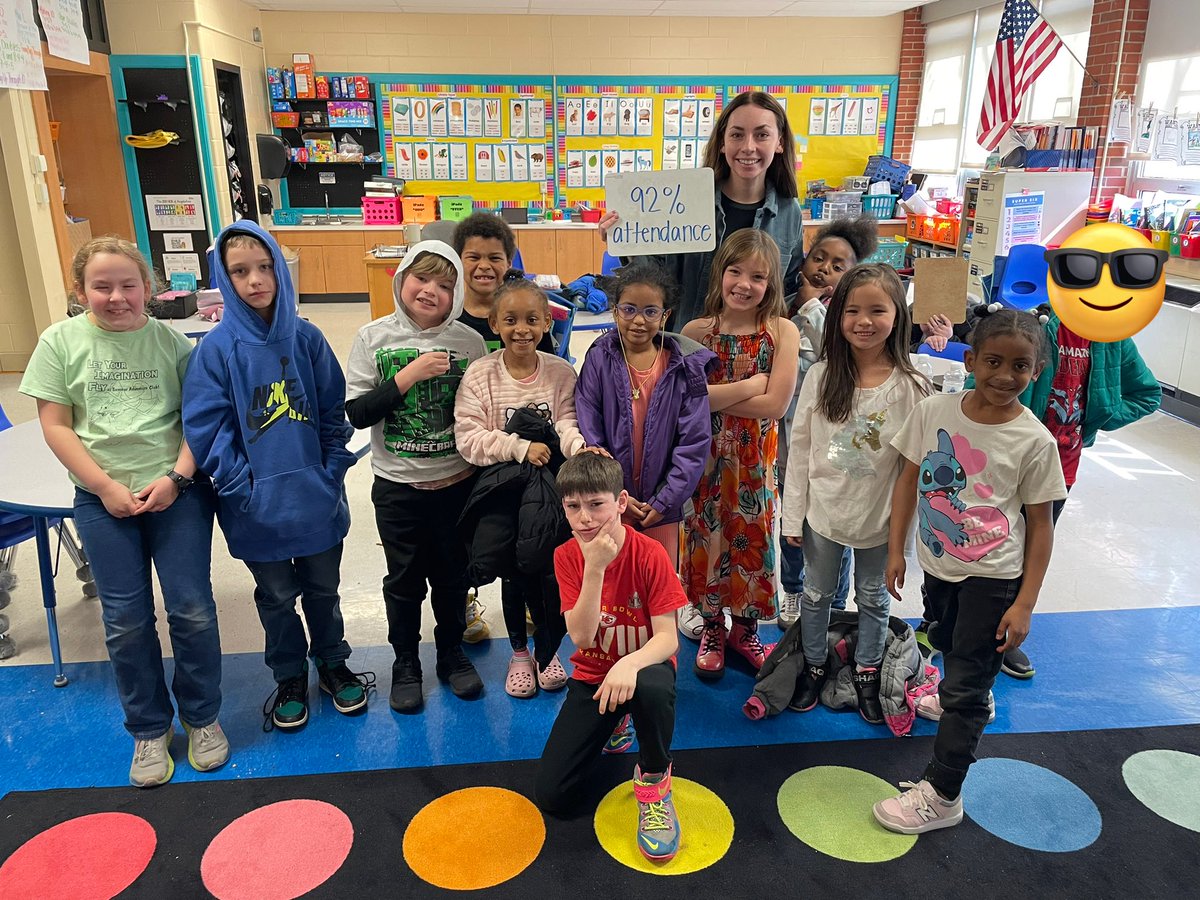 <a href="/ParkadePanthers/">Parkade Elementary</a> #PKEStuCo 92% attendance!! 🙌
