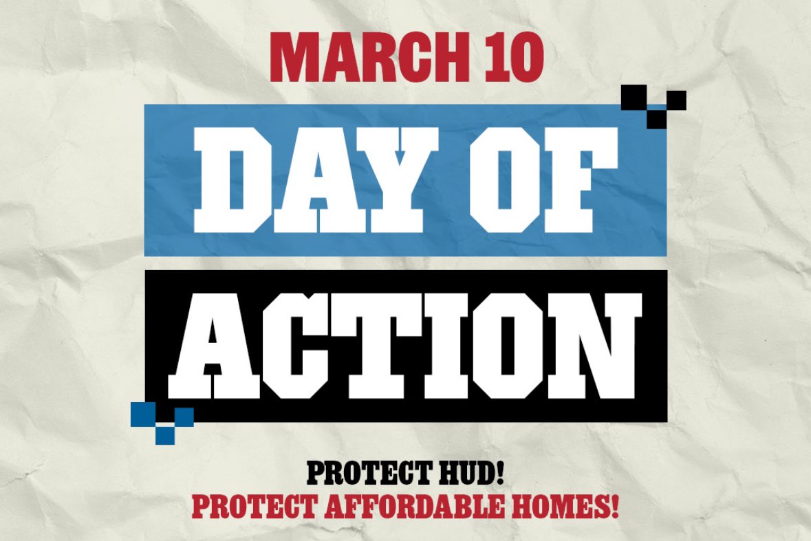 SCANPH (@scanph) on Twitter photo Speak up for #AffordableHousing! Today we're joining a national day of action to protect affordable homes across the country. Help us call your elected officials and ask them to stop reckless cuts to <a href="/HUDgov/">Department of Housing and Urban Development</a>'s staff and budget! #HandsOffHousing
commoppall.memberclicks.net/-action-alerts Speak up for #AffordableHousing! Today we're joining a national day of action to protect affordable homes across the country. Help us call your elected officials and ask them to stop reckless cuts to <a href="/HUDgov/">Department of Housing and Urban Development</a>'s staff and budget! #HandsOffHousing
commoppall.memberclicks.net/-action-alerts