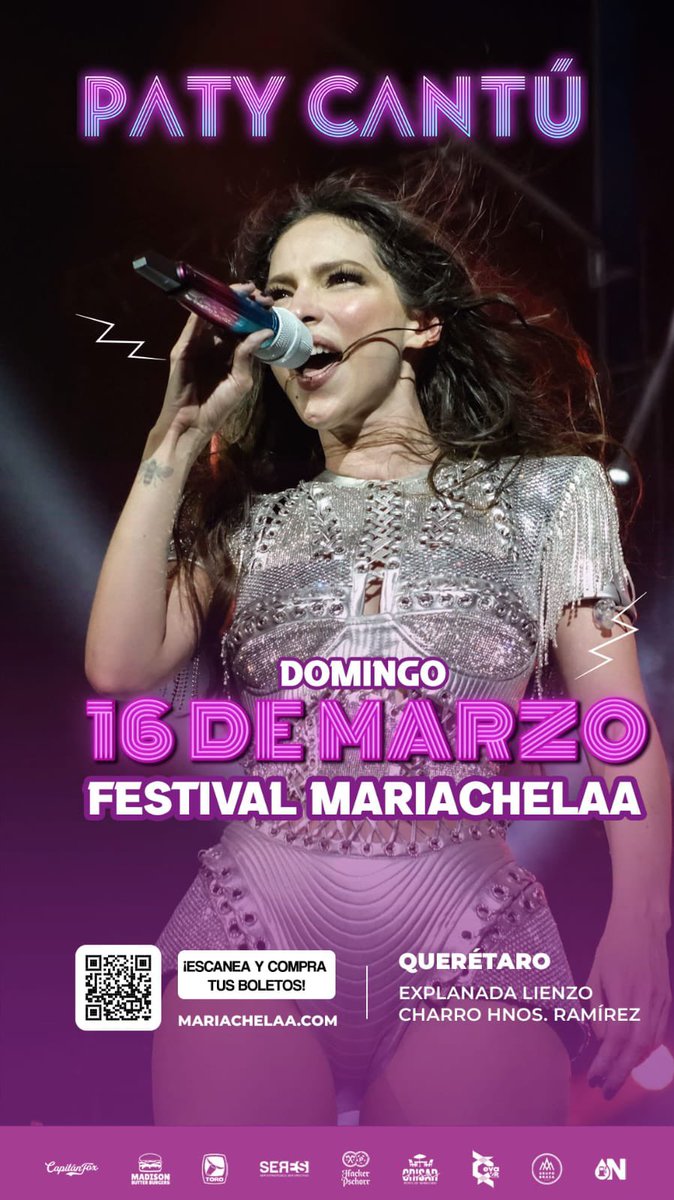 zonavipof's tweet photo. 🍻🧨💥  ¡La Fiesta está cada vez más cerca!  💥🧨🍻
Dos días de Música, Chela, Amigos y pura Diversión te esperan en MARIACHELAA 

EL FESTIVAL CHELERO 🍻que recibe la primavera esta de vuelta con los más GRANDES HEADLINERS para celebrar su 12a. Edición.

🪩Matute
🧜‍♀️Kabah 
🎸Genitallica
⭐️Paty Cantú
🎺LOS CLAXONS
🎧 Ricardo Muñoz 
🎙️@soymartinpol y muchos + 

📆15 y16 Marzo 2025
📍Lienzo Charro Hnos. Ramírez Corregidora, Qro.

Si aún no tienes tu boleto, ¿qué estás esperando? 

🎟️Boletos disponibles: 
https://t.co/zUIXtNPBKi

1 Escenario, Gigantes Estrellas y Miles de Emociones. Dónde encontrarás 👇🏻
🍺230 Tipos de chela
🥃Mixología y drinks 
🏆 Zonas preferentes para los conciertos
☀️Festival picnic
🎧 Antros secretos 
🐕 Petfriendly 
🛍️ Bazar con más de 200 marcas locales 

Niños menores de 1.20 mts y abuelitos de +65 años ¡ENTRAN GRATIS! 

‼️NO TE LO PUEDES PERDER‼️

NUNCA DEJES DE SER CHINGÓN 🔥

#Mariachelaa #MCHL2025 #FestivalDeLaCerveza #Qro #FestivalChelero #CervezaArtesanal #BeerFest #Beer  #PicNic #PetFrendly #LienzoCharroHnosRamirez #CapitánFox #12aEdición #MCHL #AnimartePress