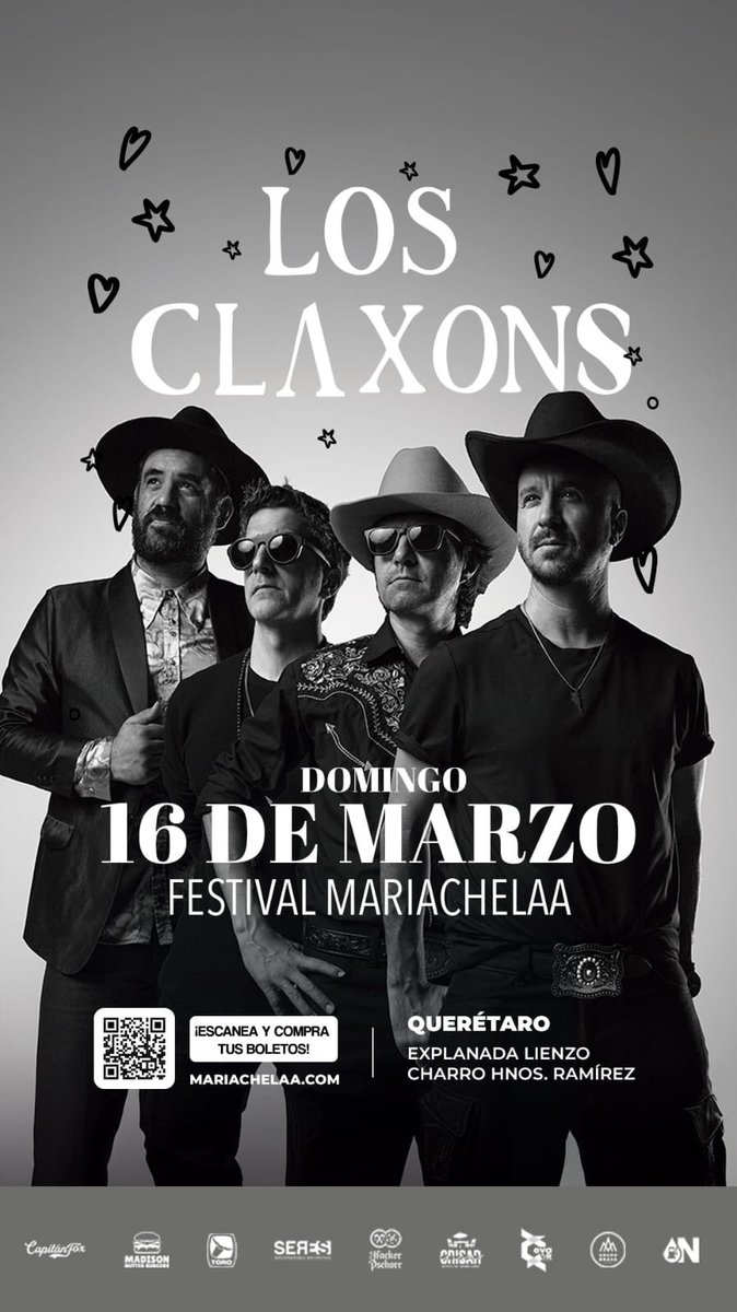 zonavipof's tweet photo. 🍻🧨💥  ¡La Fiesta está cada vez más cerca!  💥🧨🍻
Dos días de Música, Chela, Amigos y pura Diversión te esperan en MARIACHELAA 

EL FESTIVAL CHELERO 🍻que recibe la primavera esta de vuelta con los más GRANDES HEADLINERS para celebrar su 12a. Edición.

🪩Matute
🧜‍♀️Kabah 
🎸Genitallica
⭐️Paty Cantú
🎺LOS CLAXONS
🎧 Ricardo Muñoz 
🎙️@soymartinpol y muchos + 

📆15 y16 Marzo 2025
📍Lienzo Charro Hnos. Ramírez Corregidora, Qro.

Si aún no tienes tu boleto, ¿qué estás esperando? 

🎟️Boletos disponibles: 
https://t.co/zUIXtNPBKi

1 Escenario, Gigantes Estrellas y Miles de Emociones. Dónde encontrarás 👇🏻
🍺230 Tipos de chela
🥃Mixología y drinks 
🏆 Zonas preferentes para los conciertos
☀️Festival picnic
🎧 Antros secretos 
🐕 Petfriendly 
🛍️ Bazar con más de 200 marcas locales 

Niños menores de 1.20 mts y abuelitos de +65 años ¡ENTRAN GRATIS! 

‼️NO TE LO PUEDES PERDER‼️

NUNCA DEJES DE SER CHINGÓN 🔥

#Mariachelaa #MCHL2025 #FestivalDeLaCerveza #Qro #FestivalChelero #CervezaArtesanal #BeerFest #Beer  #PicNic #PetFrendly #LienzoCharroHnosRamirez #CapitánFox #12aEdición #MCHL #AnimartePress