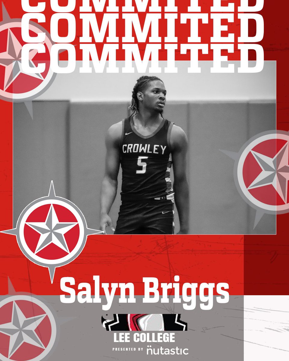 CrowleyBball's tweet photo. ICYMI: Congratulations go out to 25’ 6’4” CG Salyn ‘Rocko’ Briggs on committing to Lee College! 
.
.
.
#ComeFlyWithUs x #TheH1GH x #EBE https://t.co/nHgowVY6tA
