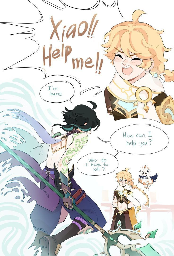 #XiaoAether #GenshinImpact #Genshin #genshintwt #bl #blkiss #HoYocreators #blcouple