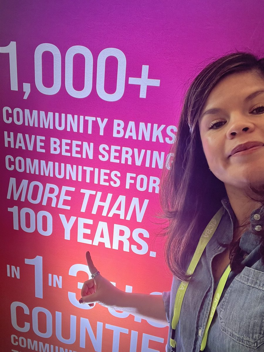 Community banks are in it for the long haul! #banklocally #ICBALIVE