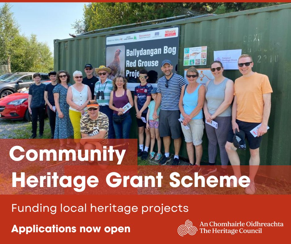 Last call for applications  for our Community Grant Scheme 2025. Don't miss the deadline!

Whether you're starting on a new local heritage project or building on past efforts, our Community Heritage Grants Scheme can help! We're proud to support local community initiatives that