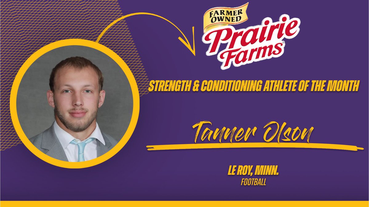Minnesota State Strength & Conditioning (@minnststrength) on Twitter photo Congratulations to our <a href="/PFDairy/">Prairie Farms Dairy, Inc.</a> Strength & Conditioning Athletes Of The Month! 💪🏼😈 Congratulations to our <a href="/PFDairy/">Prairie Farms Dairy, Inc.</a> Strength & Conditioning Athletes Of The Month! 💪🏼😈