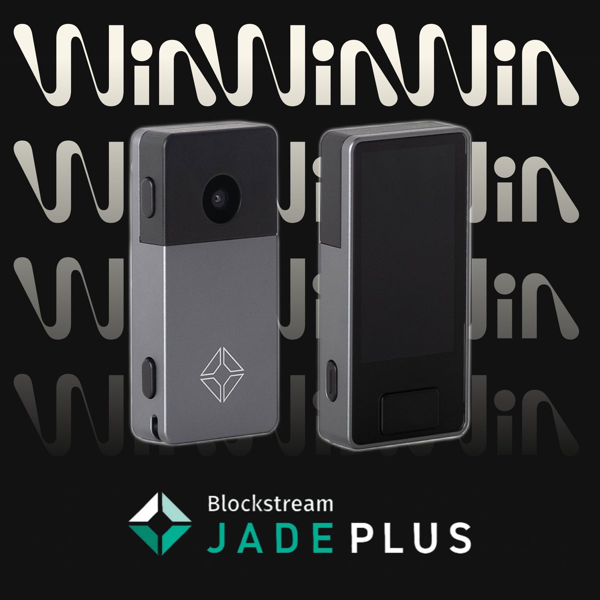 fountain_app's tweet image. This week, rewards on Fountain are brought to you by @Blockstream.

We're also giving you the chance to win a Jade Plus and a JadeLink. Here's how to enter:

🔁 Share this post
👇 Take a screenshot of your Fountain profile

Winner announced 3/14. GL!!!