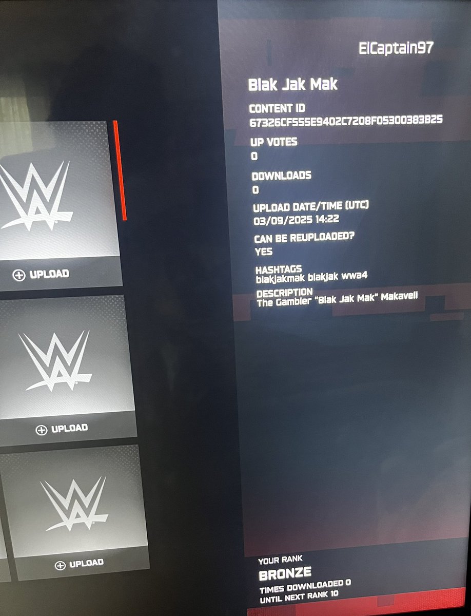 Blakjakmak's tweet image. "Blak Jak Mak" now available on WWE 2K25 Download today and play the hand !! #WWE2k25 #BlakJakMak #PlayTheHand