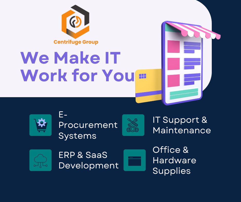 centrifugegroup's tweet photo. We Make IT Work for You!

From E-Procurement to ERP solutions, Centrifuge IT Ltd. provides tailored solutions to keep your business running smoothly.

💻 https://t.co/WNqBre9PLd

#CentrifugeIT #ITSolutions #TechInnovation #WeMakeITWork #DigitalTransformation https://t.co/1M54hSGwzM