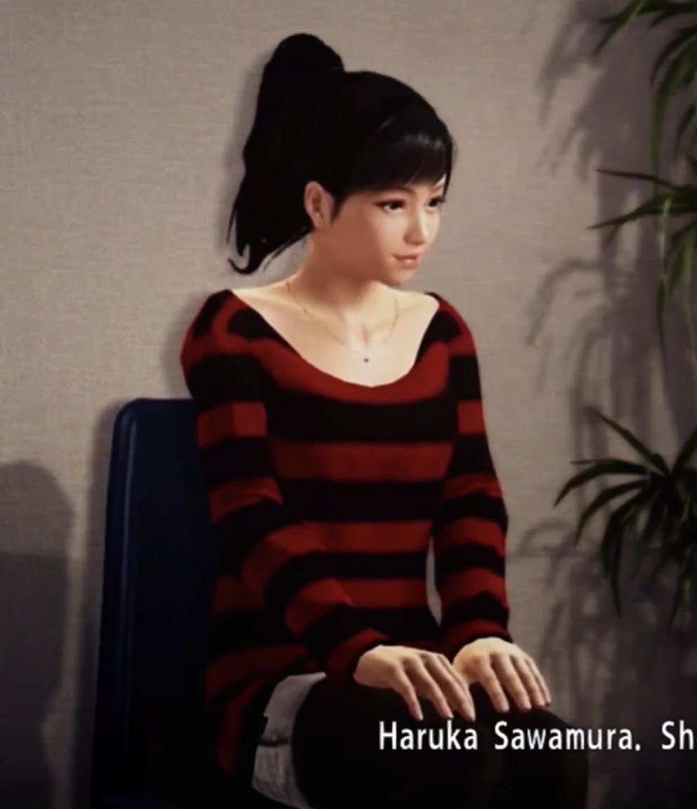 yemathing's tweet image. "people are allowed to dislike things"
WRONG. NO ONE is allowed to dislike Haruka Sawamura in her red black shirt specifically