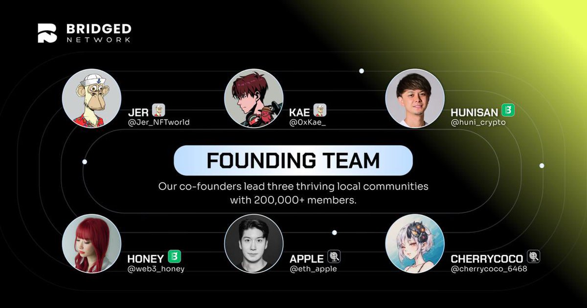 I'm truly overwhelmed with emotion to finally share this announcement with you all…🥲❤️

Together with <a href="/huni_crypto/">hunisan ふに🍄</a> , we launched <a href="/BZB_Capital/">BuzzBridge Capital</a> in Japan, and with <a href="/KawaiiGirlNFT/">Ame-chan🍬</a> joining us, we have been striving to become a bridge between Japan and the global Web3 community🌍🤝🇯🇵