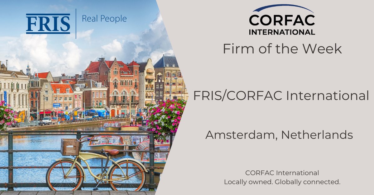 CORFACIntl's tweet photo. Doing business in the Netherlands? Connect with our local affiliate FRIS/CORFAC International https://t.co/fGNLqZ3hY8 #thinkCORFACfirst https://t.co/IaOEaXuHe5