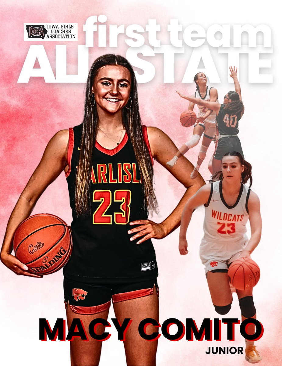 Congrats to junior Macy Comito on earning IGCA first-team all-state honors!