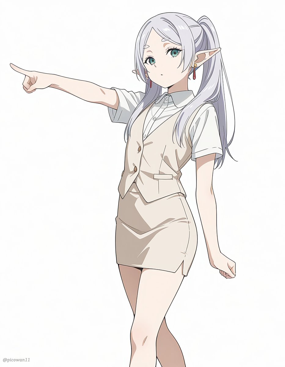 フリーレン 「That way, please.あちらへどうぞ 」|pico wanのイラスト