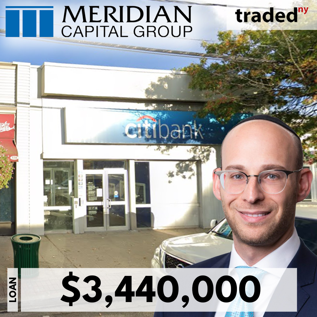 LOAN
IMAGE: Alan Friedman
DATE: 02/28/2025
MARKET: Cedarhurst
ASSET TYPE: Retail

LENDER: JP Morgan Chase 
BROKER: Alan Friedman - Meridian Capital Group 

LOAN AMOUNT: $3,440,000
LOAN TYPE: Refinance

NOTE FR...

View Post on Traded:traded.co/deals/new-york…