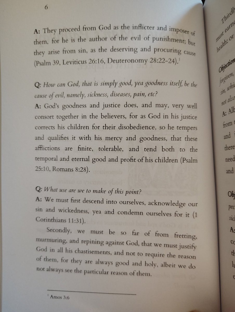 Comfort and instruct the sick with Scriptural truths from Thomas Draxe's The Sick Man's Catechism.