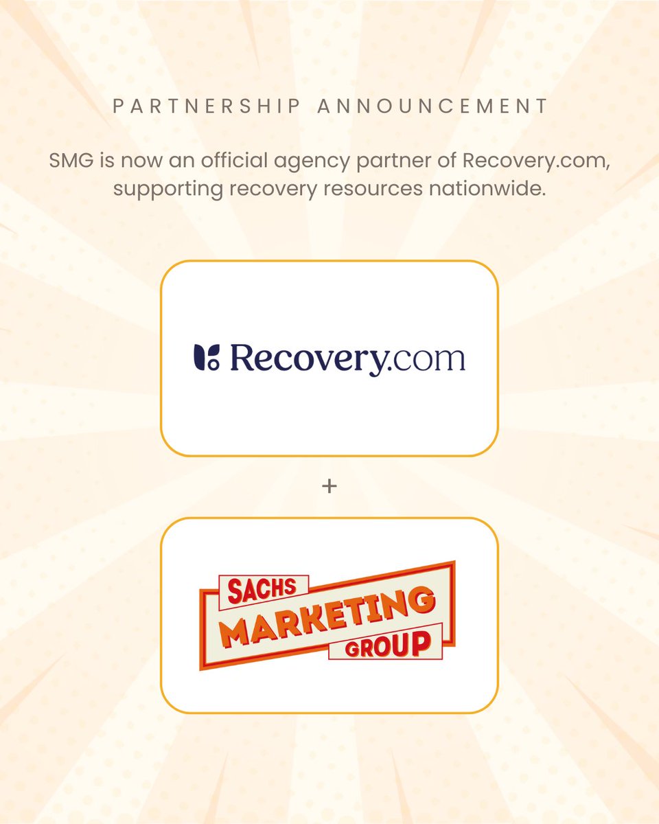 We're proud to announce our partnership with <a href="/DotComRecovery/">Recovery.com</a> to further support individuals on their journey to recovery. Together, we’re committed to making a meaningful impact. 🧡