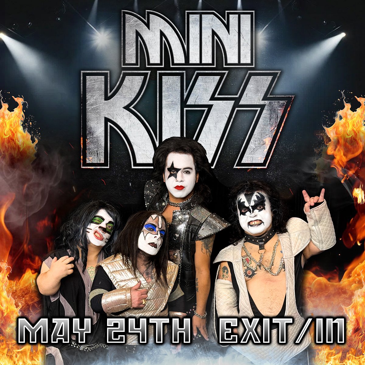 JUST ANNOUNCED &amp; ON SALE NOW! <a href="/minikiss/">MINIKISS</a> is making their way to Exit/In on May 24th! Don't miss this epic show — snag your tix now! 💋🤘