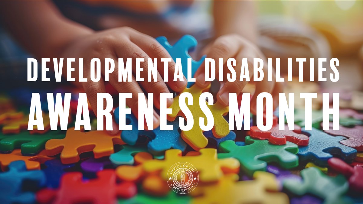 Did you know that an estimated 75,000 Kentuckians live with a developmental disability?