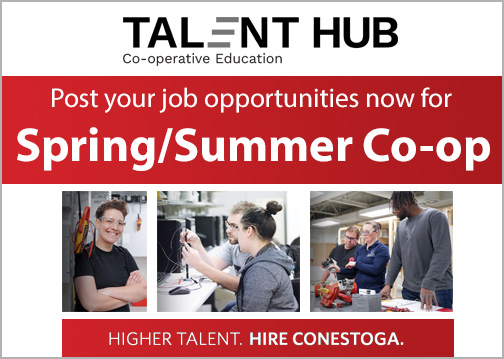 Post your co-op positions now for the Spring/Summer work term (May to the end of August)