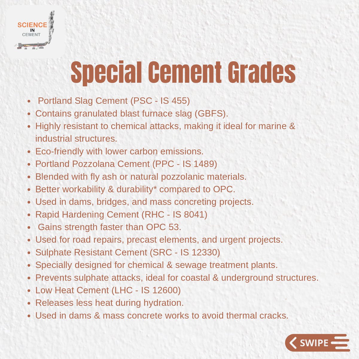 ScienceC79853's tweet photo. 🧱 Cement Grades: Building the Future, One Mix at a Time! 🏗

🌉  📞 Contact us: +91 9059081892
🌐 Visit: https://t.co/nvJu4A53KY https://t.co/K7QcbCrx5y