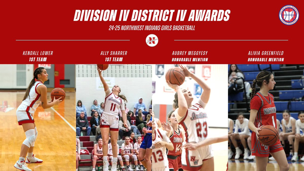 Congratulations to our Girls Basketball players receiving District Honors‼️
#RollTribe <a href="/NWTribe/">Northwest Schools</a> <a href="/NWHSgirlshoops/">Northwest Lady Indians Hoops</a>