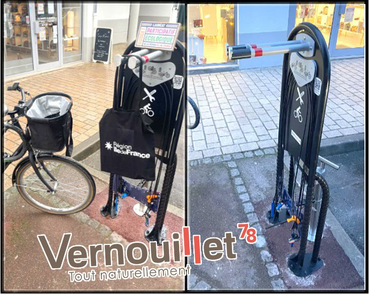 CleverSeries's tweet photo. 🚲 Entretenir et dépanner son vélo en toute simplicité à Vernouillet : 2 bornes de réparation vélo IFIX sont maintenant disponibles ! 🚴‍♀️🚴‍♂️🚴
 📍- Place Général-de-Gaulle
      - Devant le Collège Emile-Zola
🔧 Réparer et entretenir votre vélo facilement ! https://t.co/vAzrY9fkI8