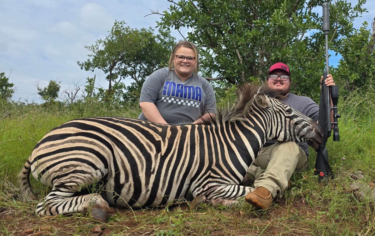 XposeTrophyHunt's tweet image. Kayla &amp;amp; Ty Vann, Oklahoma with one of the many animals they killed in SA with Ka Maoto Safaris. Two bullies &amp;amp; oxygen thieves against defenseless animals.
#BanTrophyHunting RT
@SARA2001NOOR @Angelux1111 @Gail7175 @DidiFrench @Protect_Wldlife @jannarden