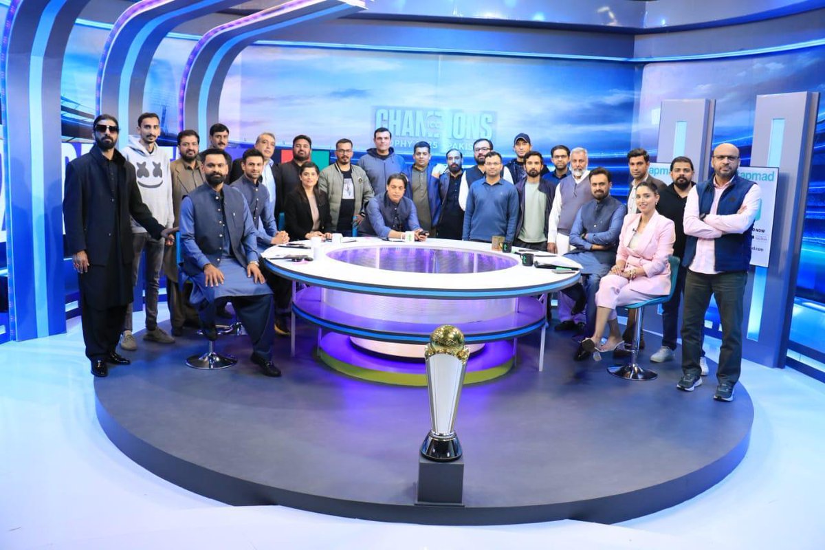 - Thoroughly enjoyed my time with PTV Sports this Champions Trophy with an amazing panel. Congratulations to everyone involved in making this show possible specially <a href="/ADNANMALIK1000/">Adnan Malik</a> and <a href="/aaliaaaliya/">Aalia Rasheed</a> Hope you all had a great time watching us. 
#ChampionsTrophy2025