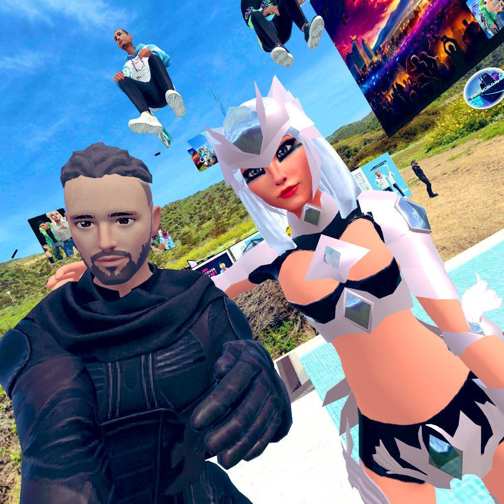 STILOWORLD's tweet photo. 📸 The Selfie Paradox: Virtual Reality Edition 🌐

In a world where pixels have power, every VR selfie on @Spatial_io shouts: “I was here!”

#Metaverse #VirtualReality #SpatialComputing #VRMusic #DigitalIdentity #Web3 #MetaverseArtist #SpatialSelfies #Oculus https://t.co/VKti3znkps