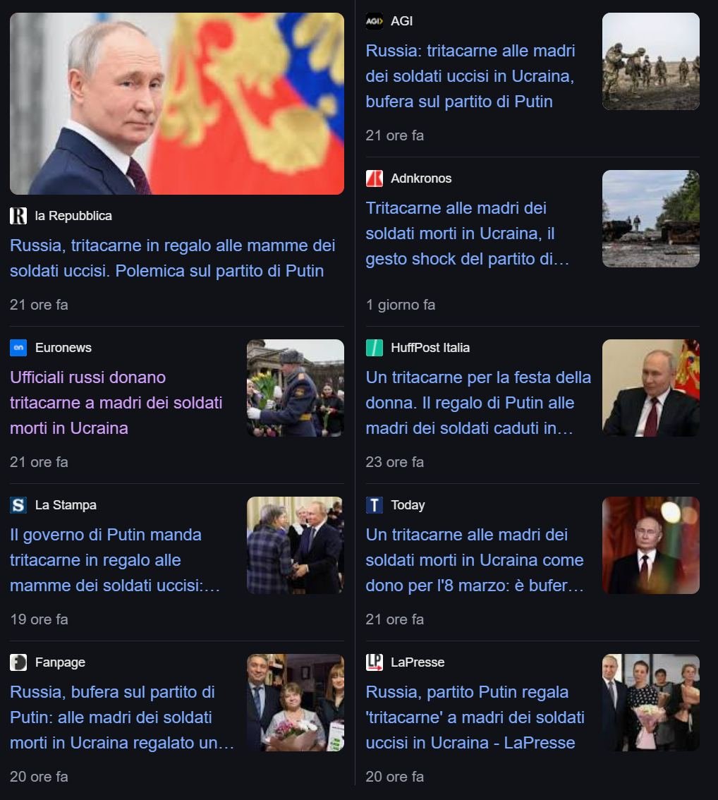 Più tardi, se riesco, vi spiego come funziona (e perché) questo tipo di coordinatissima (notare gli orari) propaganda.