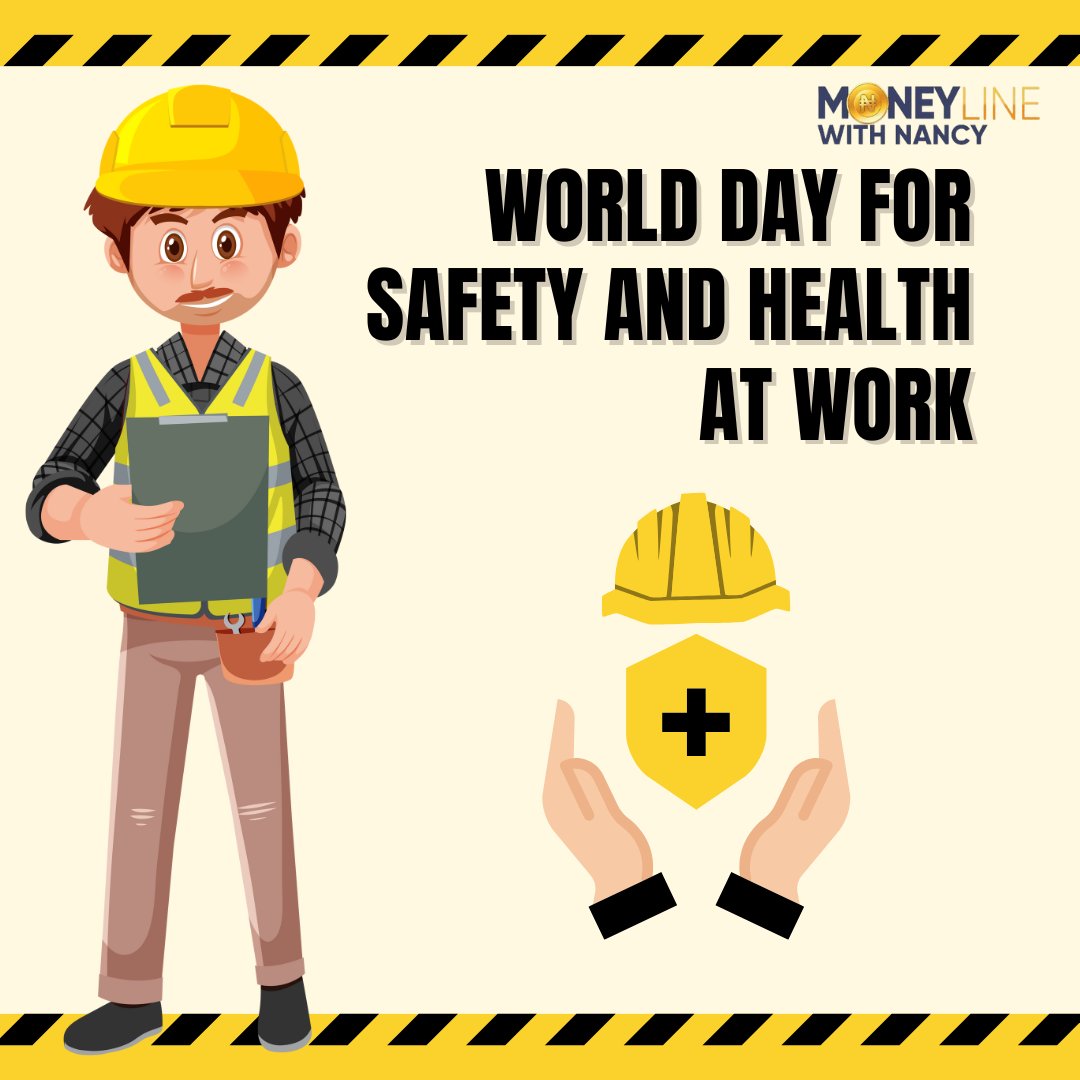 safe workplace is a productive workplace! ⚠️👷‍♂️ This #WorldDayForSafetyAndHealthAtWork, let's prioritize well-being, prevent hazards, and create safer work environments for all. #SafetyFirst #HealthyWorkplaces