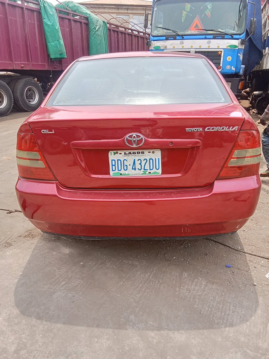 MrPrecious2's tweet photo. A very healthy Nigerian used Corolla European spec.

AC is working perfectly.

The four legs are good to go.

4m.

Amuwo Odofin Lagos is our location 
08169818112
:::::::::::::::::::::::::::::::::::::

#MondayMotivation Grok Happy New Week Odogwu Atiku Abazz Truth or Dare https://t.co/SH4XIi093a