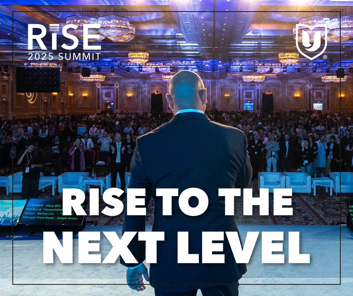 realnewulife's tweet photo. 🚀 Get ready for an event like no other!

RISE Summit 2025 is where innovation meets opportunity. 🌟

🔥 Get to be the first to see our NEW brand and experience our cutting-edge technology—one-on-one!
🏢 Tour our NEW headquarters and witness the future of New U Life.
🎤 Hear from CEO & Founder Alexy Goldstein as he shares what’s next.
👕 Exclusive attendees-only apparel & surprises!

PLUS! Attend and earn 10 bonus points for the Dream It trip to Puerto Vallarta!

💥 Early Bird Pricing Ends March 31! Tickets are just $59—lock in your spot NOW before prices go up!

🎟️ Register Now! → https://t.co/DimQc2aFIB

📅 April 24, 2025 | The countdown is ON! Will you be there?

👇 Tag a friend who NEEDS to be at RISE 2025!

#Rise2025 #NewEra #NewULife #Innovation #AlexyGoldstein #NextLevel #BeThere