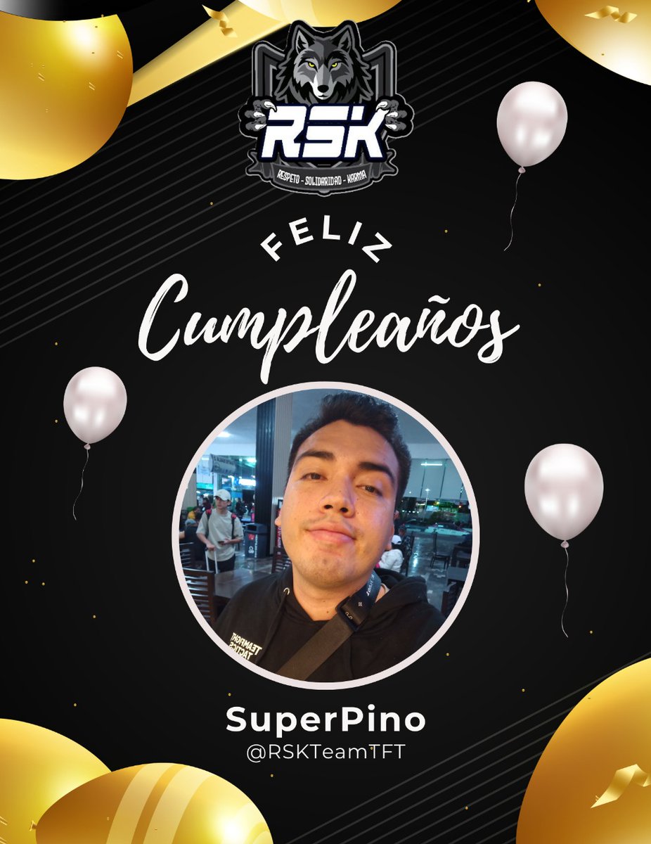 rskteamtft's tweet photo. Feliz cumpleaños al couch más hermoso de todos 
Si esta publicación llega a 100 likes en vivo con superpino hoy y sorpresas https://t.co/ToA6NDETil