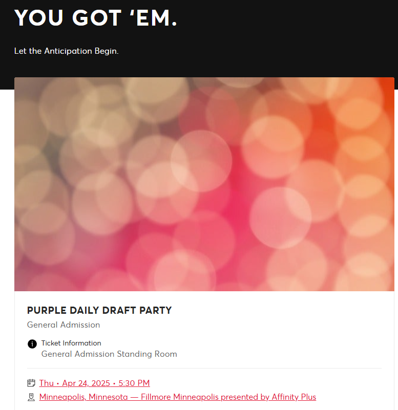 jnavara's tweet image. I have plans for draft the second year in a row. I hope we keep our draft pick, but if not, it WILL BE FUN!!!

@jzulgad @PhilMackey @DexsTweets @SKORNorth