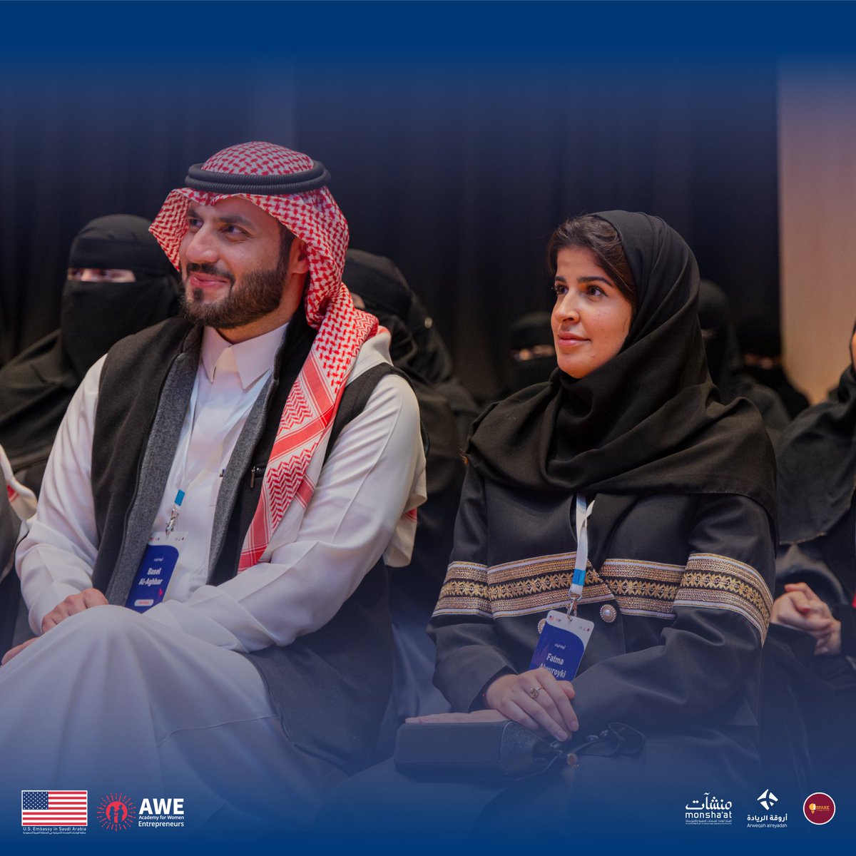 iSparkEgypt's tweet photo. نتقدم بجزيل الشكر والتقدير لشركائنا "شركة أروقة الريادة" على د��مهم المتواصل لبرنامج أكاديمية رائدات الأعمال بالمملكة العربية السعودية وتقديم الجوائز المالية للفائزات في الحفل الختامي. كما نتوجه بشكر خاص إلى "أ. باسل الأغبر"، مدير الاستثمار وريادة الأعمال بأروقة الريادة، لمشاركته في لجنة التحكيم لمسابقة العرض النهائي من البرنامج. 🌟

نشكرهم على وقتهم وجهودهم في دعم وإلهام رائدات الأعمال.💫

#AWE_KSA #رائدات_الأعمال #iSpark_MEA

@USAinKSA 
@arweqah_sa