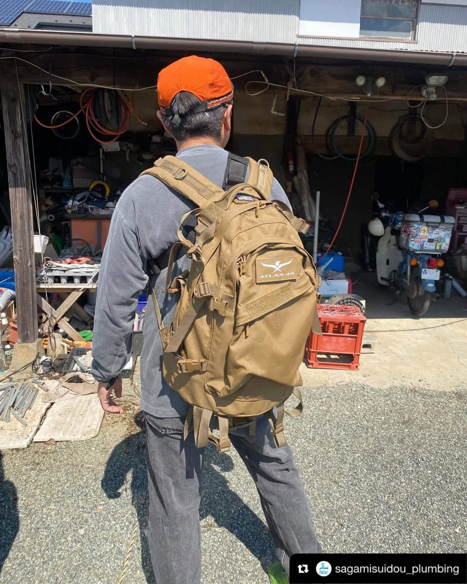 その他 ATLAS 46 A-III LEGACY BAG A3 MADE IN USA A3 Legacy BackPack