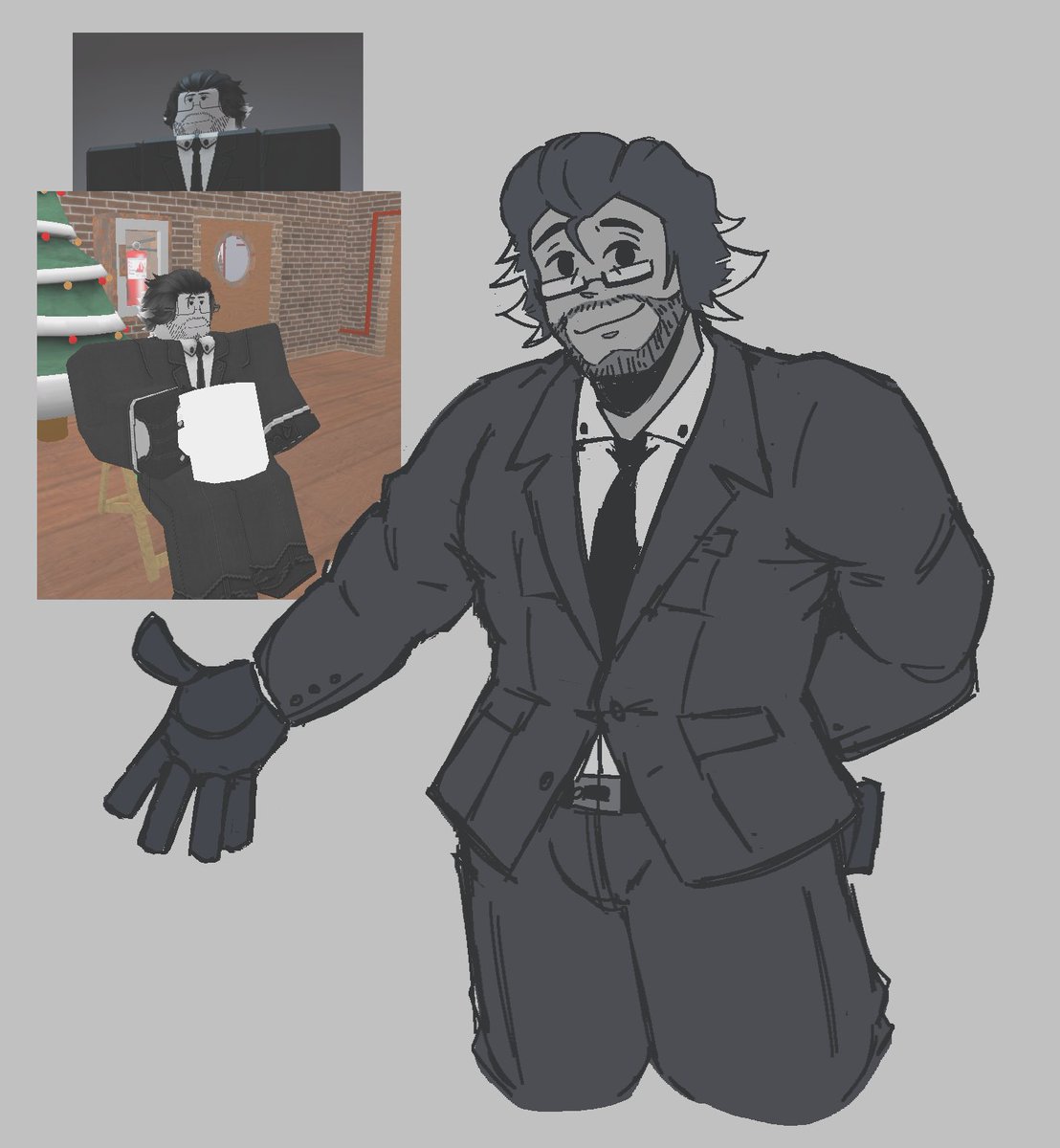 builderderp's tweet photo. It's not like I'm dead (sadly)
I just changed fandom or something like that. It's so goofy but yeah I like roblox 😭
I'm sorry... 
#roblox #shedletsky #robloxart #mrdoombringer https://t.co/15s1075ZrK