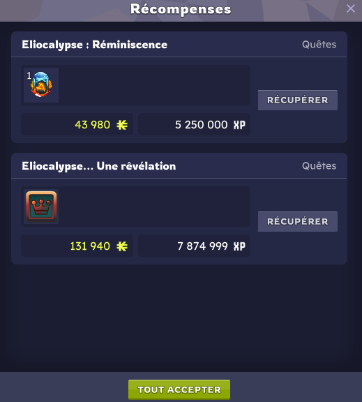 Le dofus cauchemar qui tombe, encore 30 archi's et rush 4/6 + 6/6